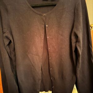 Studio Y Elegant Black Cardigan